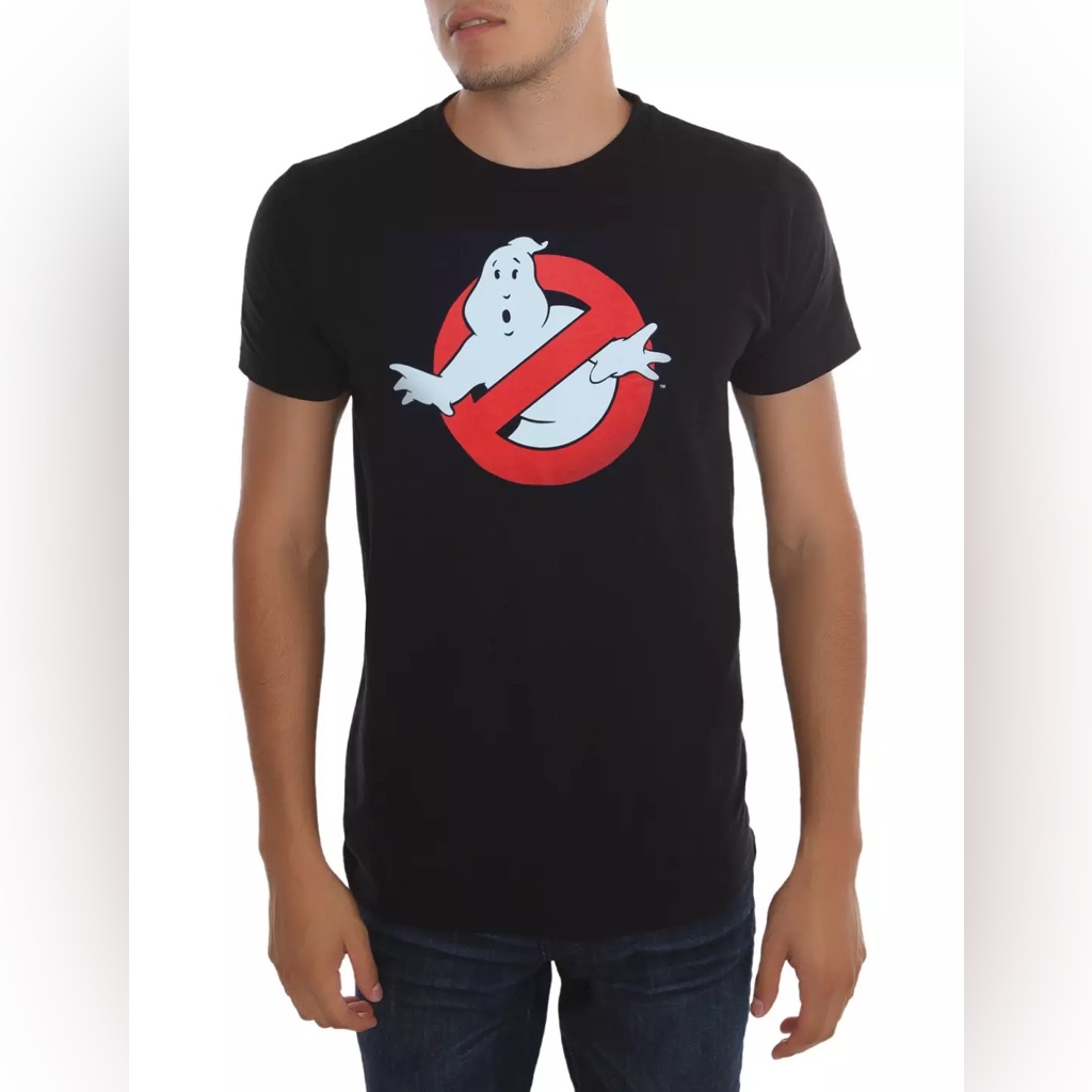 Nwt Ghostbusters Men's Tee Shirt Black - Small | Ghostbusters Retro Hot Topic